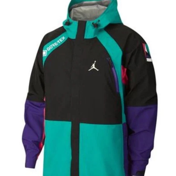 Men's Air Jordan Winter Utility Gore-tex Casual Sports Hooded Jacket - Picture 6 of 8
